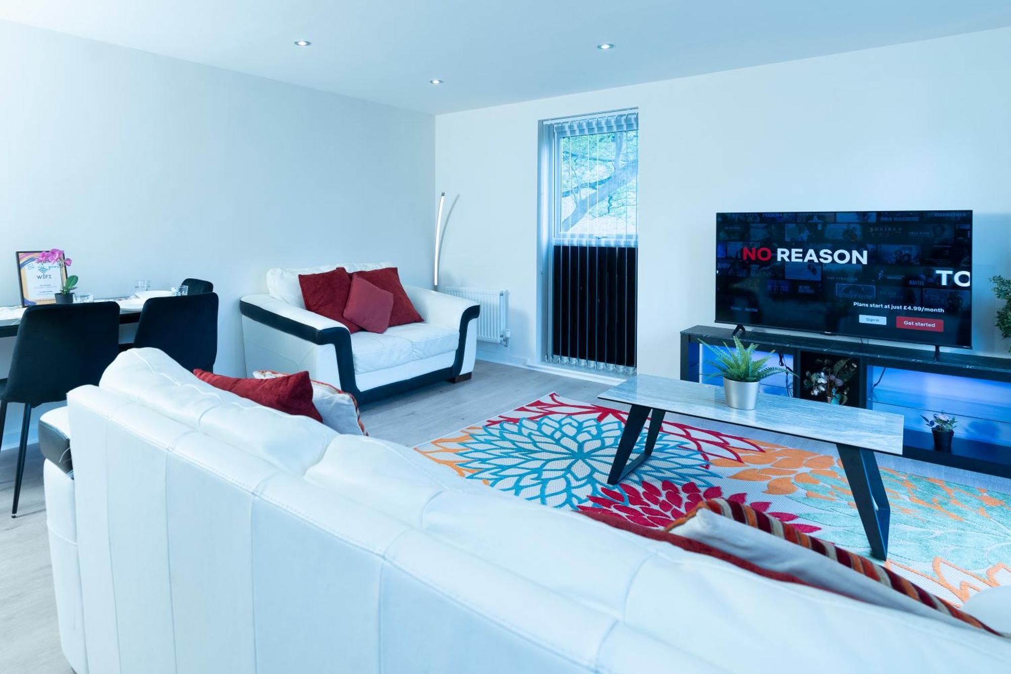 Luxury Ground Floor 2 Bedroom Apartment Free Wifi & Parking Шеффілд Екстер'єр фото